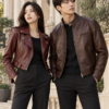 Korean Models in Premium Leather Jackets Leather Jackets