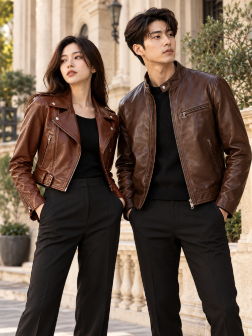 Leather Jackets at the Stone Archway Leather Jackets