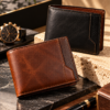 Luxury Leather Wallets Still Life Leather Accessories