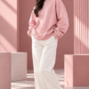 Pastel Pink Studio Lookbook Premium Sweatshirt