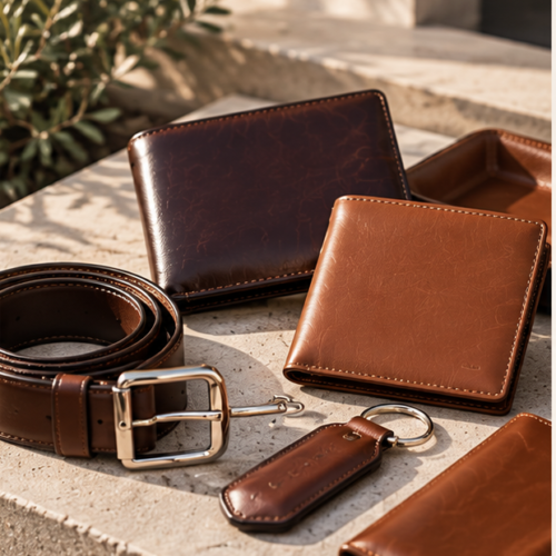 Timeless Leather Style Triptych Leather Accessories