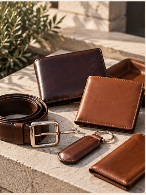 Timeless Leather Style Triptych Leather Accessories