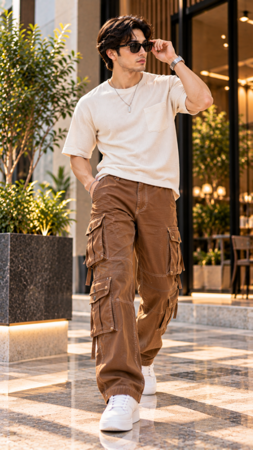 Cargo & Stretch Jeans
