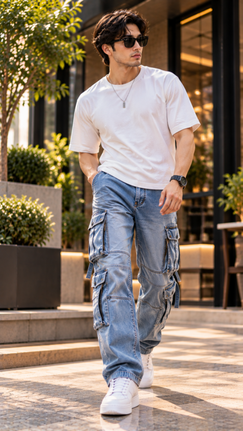 Cargo & Stretch Jeans